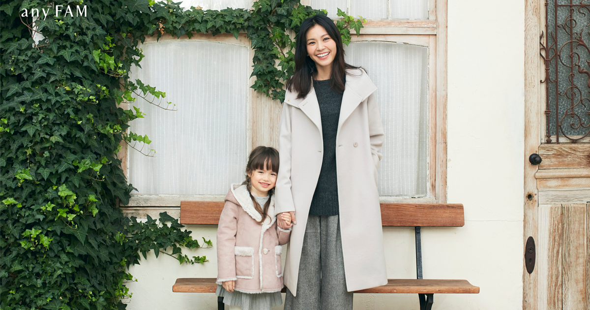 スタンドカラー コクウンシルエットコート any fam スタンドカラーコクーンシルエットコート / any FAM