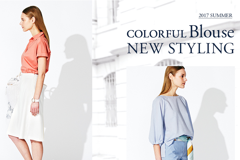COLORFUL Blouse NEW STYLING -J.PRESS レディス COLORFUL Blouse NEW STYLING -J.PRESS レディス