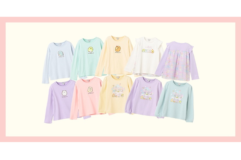 『any FAM』×『すみっコぐらし』デザインの子供服を9月7日(木)発売