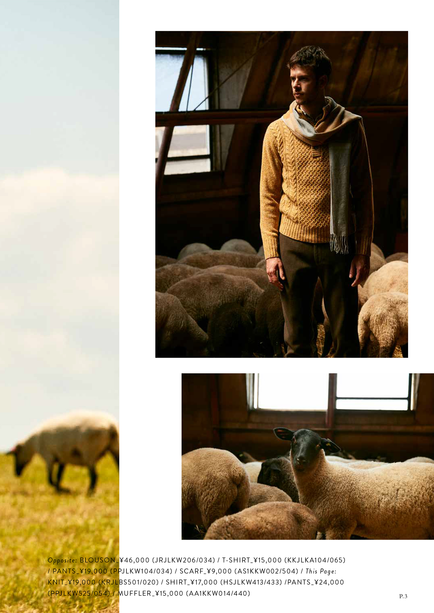 2019AW｜CATALOG｜JOSEPH ABBOUD -ONWARD-