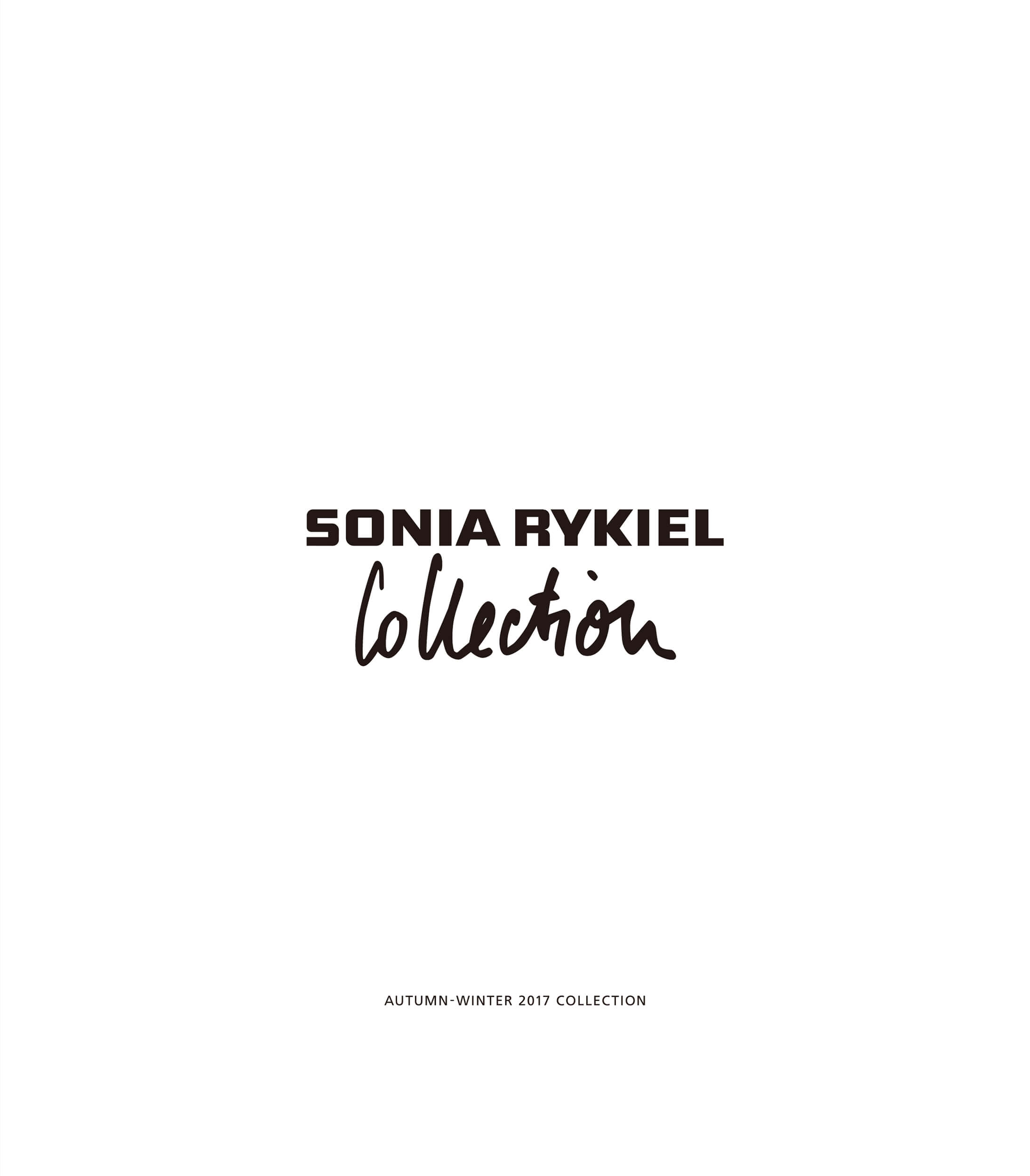 2017-08-01｜CATALOG｜SONIA RYKIEL COLLECTION -ONWARD-