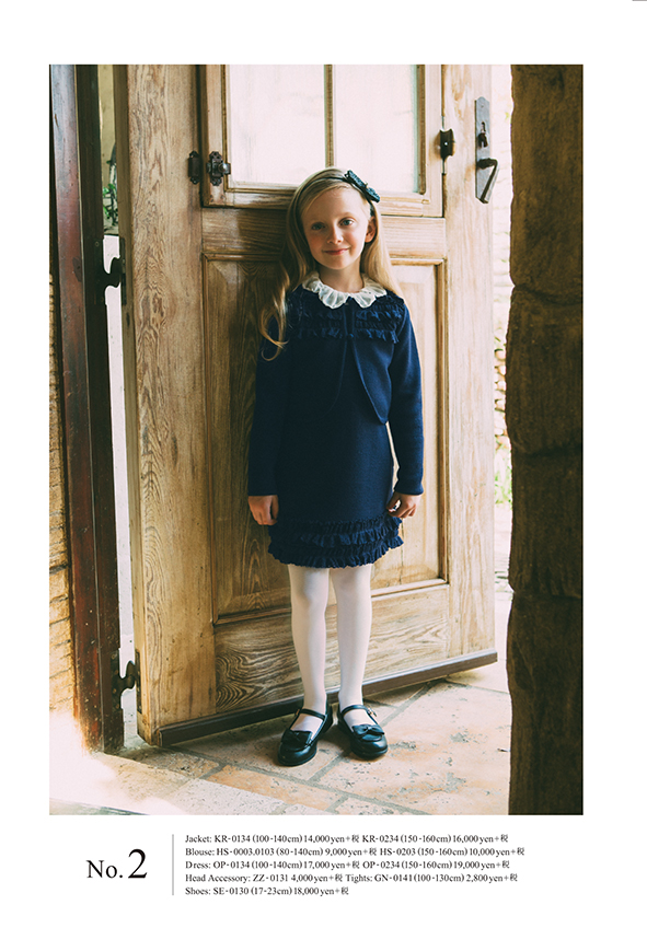 TOCCA BAMBINI　130
フォーマル　ワンピース　ドレス 2014-09-08｜CATALOG｜TOCCA BAMBINI(KIDS) -ONWARD-