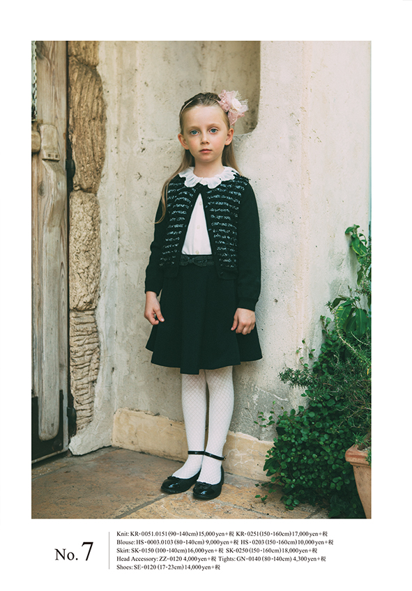 TOCCA BAMBINI　130
フォーマル　ワンピース　ドレス 2015-01-13｜CATALOG｜TOCCA BAMBINI(KIDS) -ONWARD-