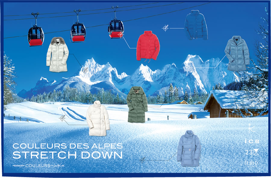 COULEURS DES ALPES STRETCH DOWN