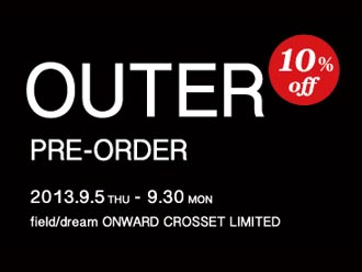[field/dream] OUTER PRE-ORDER