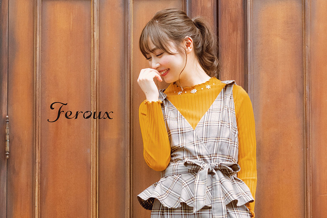 内田理央さんが着る 秋のタブロイド「Classical Sweet Trad」が公開! 内田理央さんが着る 秋のタブロイド「Classical Sweet Trad」が公開!