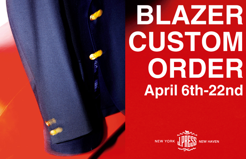 BLAZER CUSTOM ORDER - J.PRESS BLAZER CUSTOM ORDER - J.PRESS